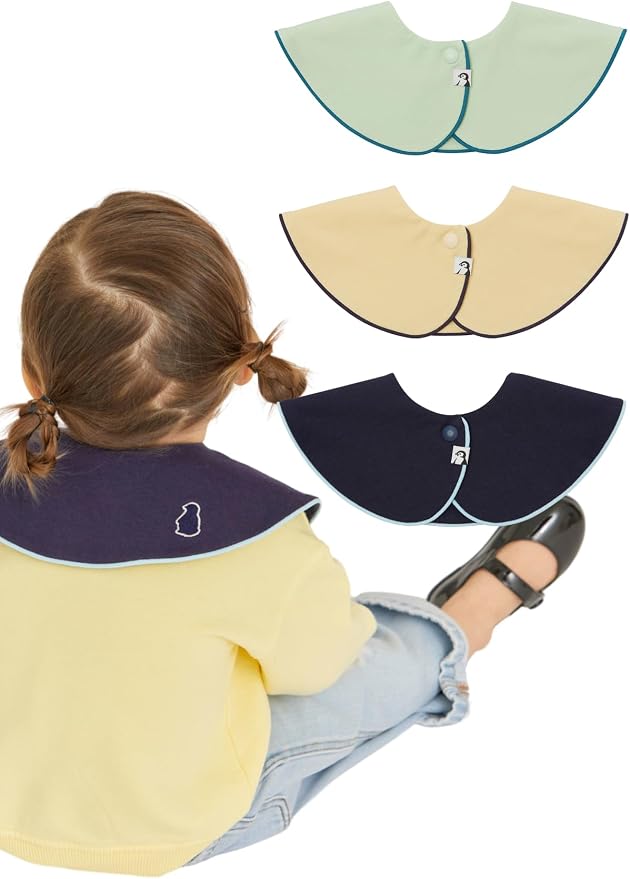 Konny Baby Bib 3/5/7-Pack Set, 360 ​​° Rotate, Soft and Absorbent Drooling by Konny