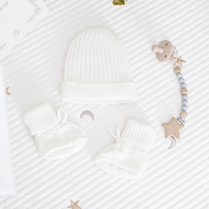 Baby Booties & Hat Set Newborn First Walkers - Image 7