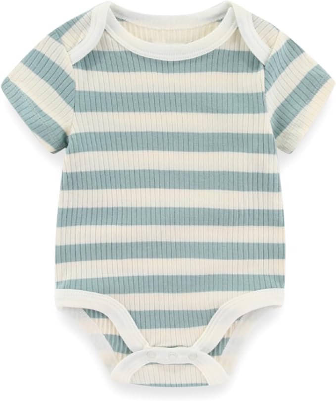 BIGBIGKISS Baby Bodysuit and Pant Set 10Pcs Baby Boy Girl Clothes Outfits | - Image 7