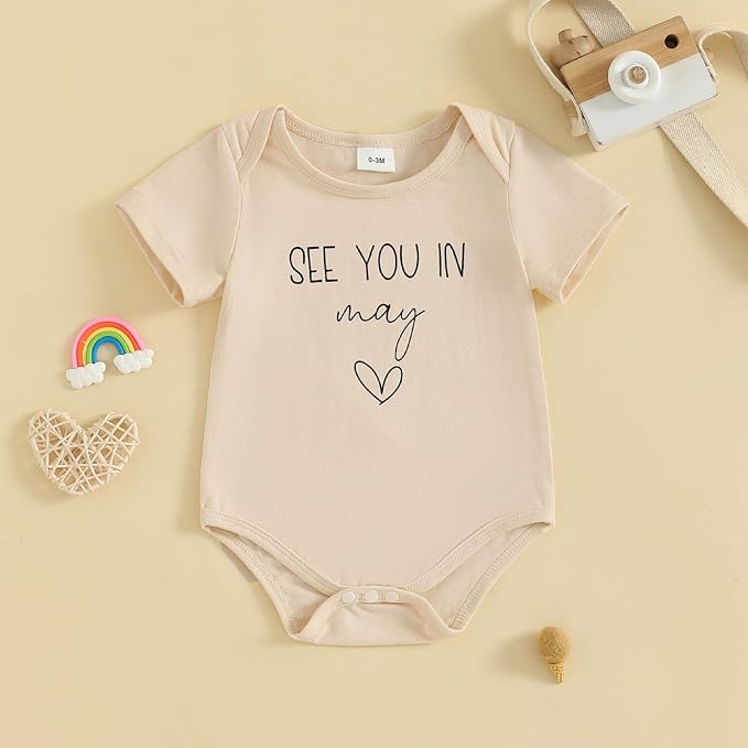 woshilaocai Baby Announcement Bodysuit Pregnancy Reveal - Image 2
