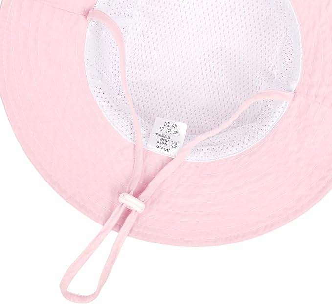 Baby Toddler Sun Hat, Kids Summer UPF 50+ Foldable Beach Bucket Hat - Image 6
