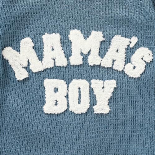 GRNSHTS Newborn Baby Boy Romper Coming Home Outfits Letter Print Bodysuit - Image 5