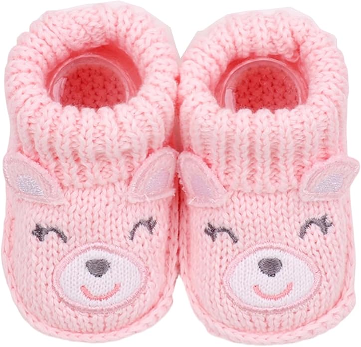 Infant Baby Boys Girls Knitted Booties Soft Cute First Walking Socks Shoes | by WaiHeikki