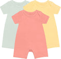 GUISBY Baby Rayon Romper Pajamas, 0-24M | Silky Soft Feel，Snap Closure，Footless by GUISBY