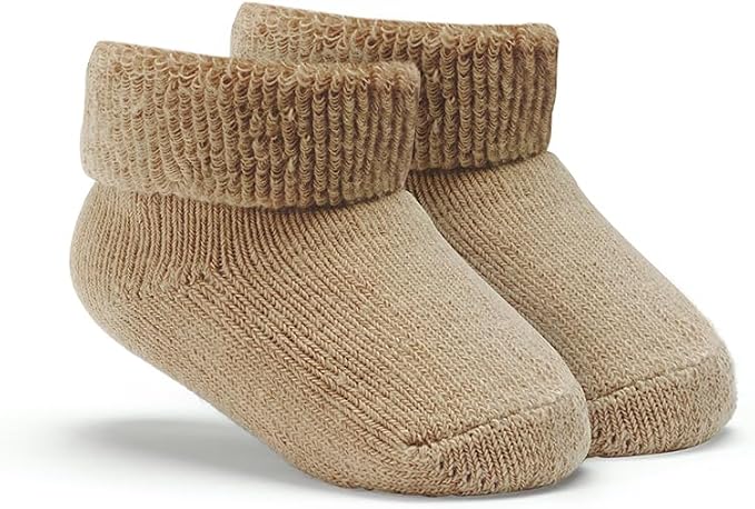Little Me Baby Socks – 6-Pack Terry Turn Cuff Socks - Image 4