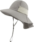 Baby Sun Hat with Neck Flap UPF 50+ by MACOWCF