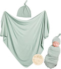 BubblePanda Rayon Made from Bamboo Newborn Swaddle Blankets 47 x 47 Inch | Baby by Unknown