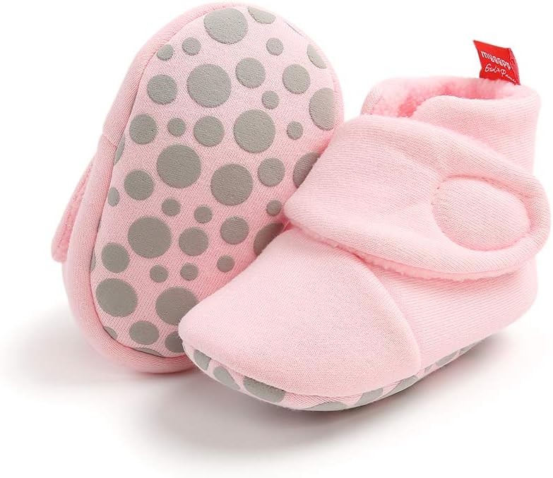 Ohwawadi Infant Baby Slippers Girls Boys Booties Warm Baby Socks Shoes Newborn - Image 3