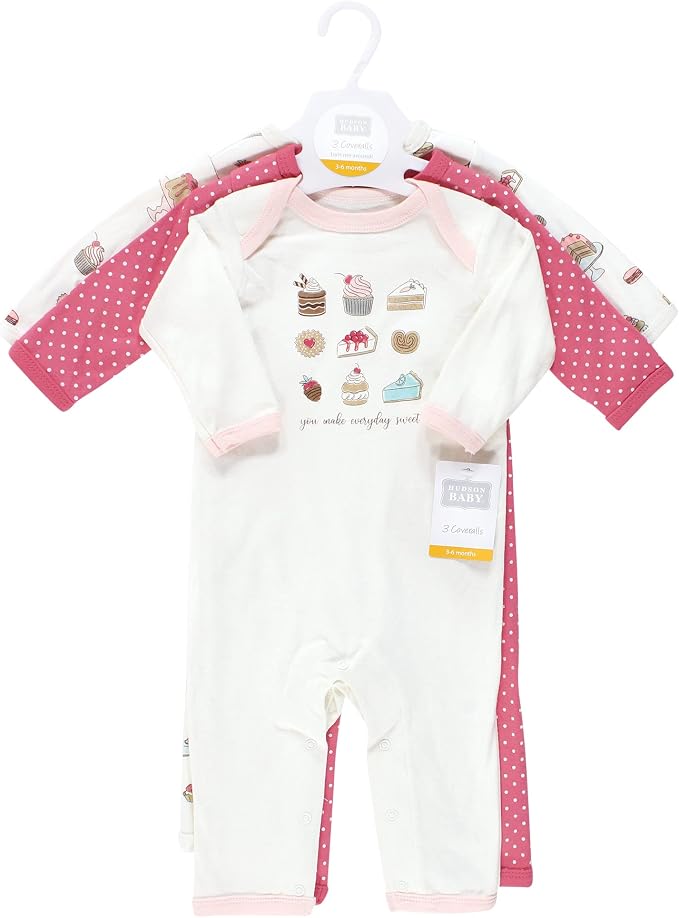 Hudson Baby unisex-child Cotton Coveralls - Image 2