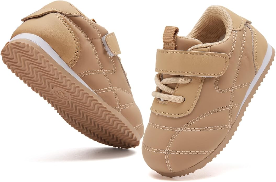 BMCiTYBM Baby Shoes Infant Boy Girl First Walker Shoes Toddler Walking Shoes Lightweight Non-Slip Sneakers for 6 9 12 18 24 Months