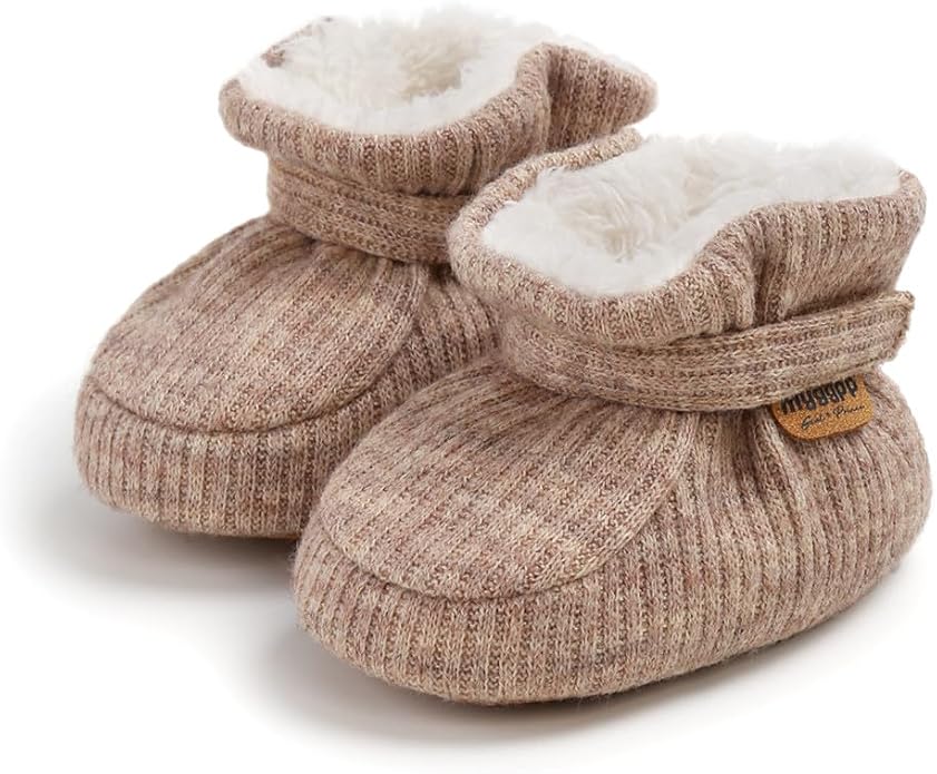 Ohwawadi Infant Baby Slippers Girls Boys Booties Warm Baby Socks Shoes Newborn - Image 8