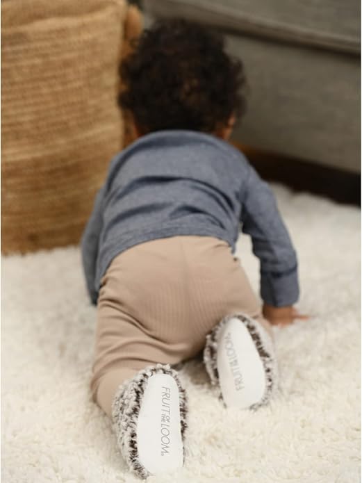 Fruit of the Loom Cozy Thermal Wrap Booties - Image 3