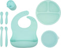 WeeSprout Baby Led Weaning Bundle, Silicone Suction Bowl, Bib & Cup, Develops by WeeSprout