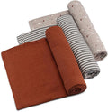 Parker Baby Co. Soft Muslin Baby Swaddle Blankets, 3 Pack by ParkerBabyCo