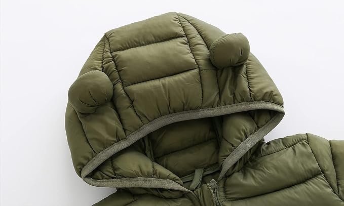 CECORC Toddler Winter Coats Lightweight Puffer Jacket - Image 5