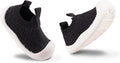 Baby Walking Shoes Toddler Girl Boy Soft Sole Breathable Cotton Canvas Shoes Infant Lightweight Non-Slip Safer Slip-on First Walkers Shoes Casual Tennis Wide Sneakers Rubber Soles Running Outdoor