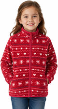 Toddler Boys Girls Fleece Jacket Lightweight Fall Spring 2-12 Years by EIGIOO