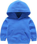 Baby Kids Boy Girl Solid Casual Pocket Hoodie Sweatershirt Long Sleeve Pullover by RUIBETYHUA