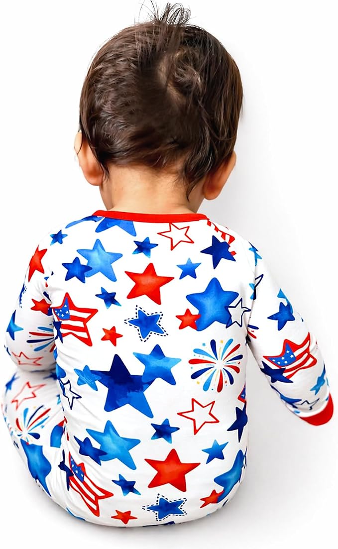 babee Reshinee Bamboo Viscose Baby Footie Pajama, Zipper Sleeper Boys Girls - Image 7