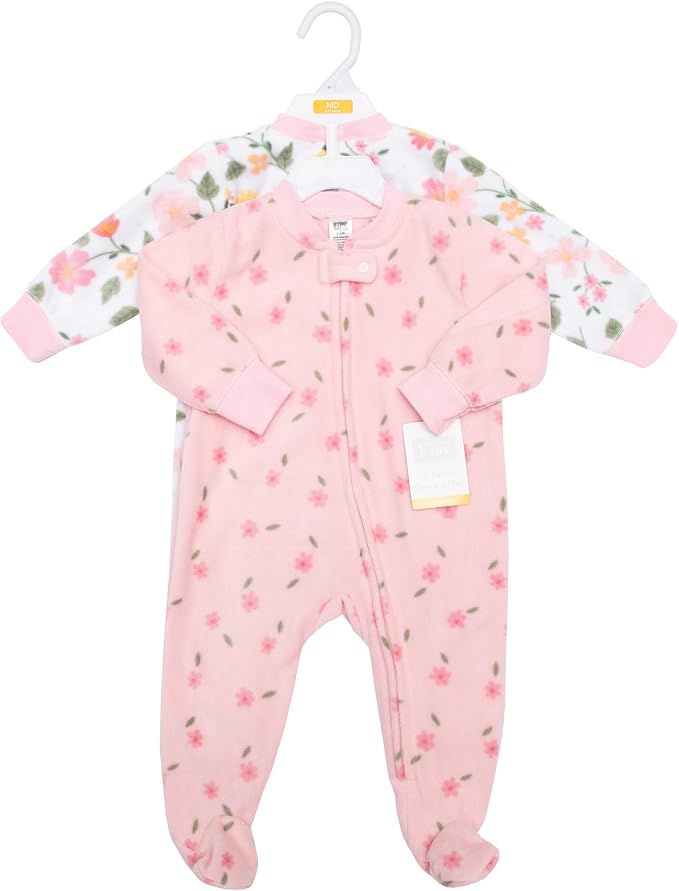 Hudson Baby Unisex Baby Fleece Sleep and Play - Image 2
