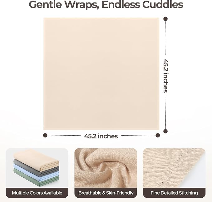 CottCare Muslin Swaddle Blankets - Image 6