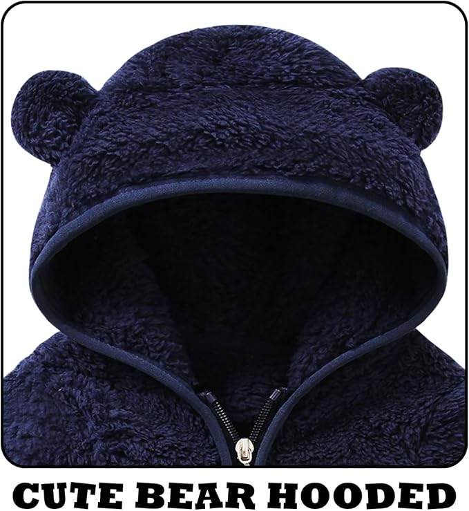 Baby Girls Winter Fleece Jackets - Image 2