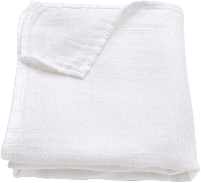 Ali+Oli Muslin Swaddle Blanket for Baby Large 47" x 47" Soft Rayon Made from by AliOli