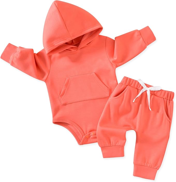 Aalizzwell Infant Baby Winter Hoodie Outfit by Aalizzwell
