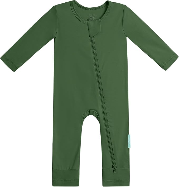 PurComfy Bamboo Viscose Baby Romper, Long Sleeve Pajmas by PurComfy