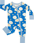 GUISBY Baby Footless Pajamas, Rayon of Bamboo, NB-2T | Rayon of bamboo softness by GUISBY