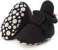Infant Baby Boys Girls Cozy Fleece Booties Stay on Slippers Non Slip Soft by Bellocasa