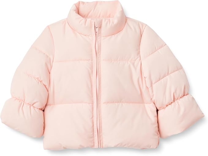 Amazon Essentials x Sofia Grainge Toddler and Baby Girls' Taffeta Puffer Jacket by AmazonEssentials