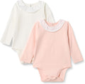 Amazon Essentials x Sofia Grainge Baby Girls' Long Sleeve Cotton Ruffle Collar by AmazonEssentials