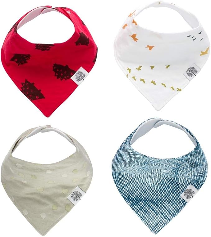 Parker Baby Co. Soft Bandana Drool Bibs by ParkerBabyCo