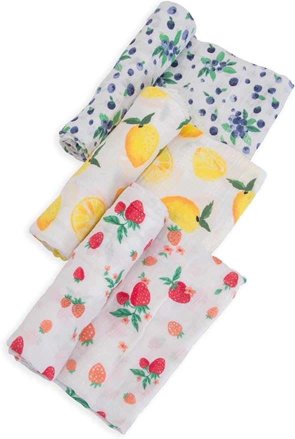 Little Unicorn Muslin Swaddle Blanket - Image 4