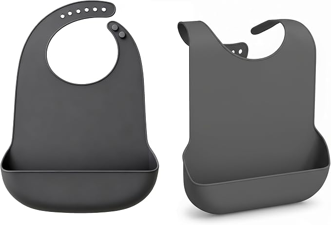 Silicone Adult Bib, Adjustable and Washable Bib - Image 8