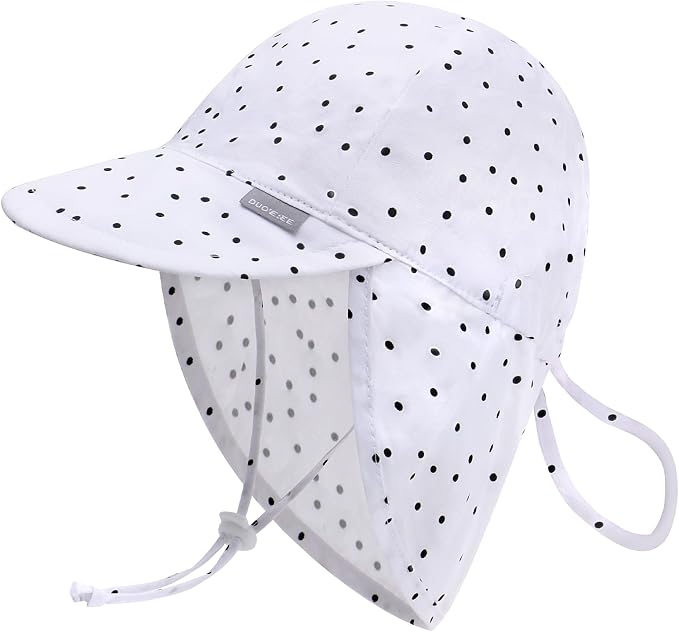 Duoyeree UPF 50+ Baby Sun Hat, Ear & Neck Protection by Duoyeree