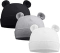 Pesaat Newborn Hospital Hat 0-12Months Preemie Boys Girls Beanie Solid Infant by Pesaat