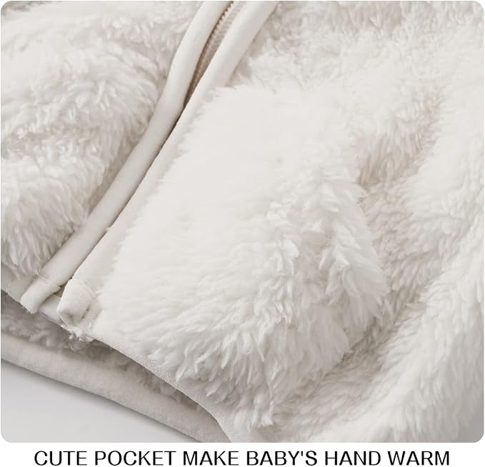 Baby Boy Fleece Jacket Girl Winer Clothes Coat - Image 5