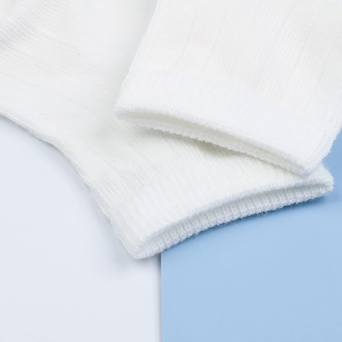 6 Pairs Baby Girls Socks - Image 3