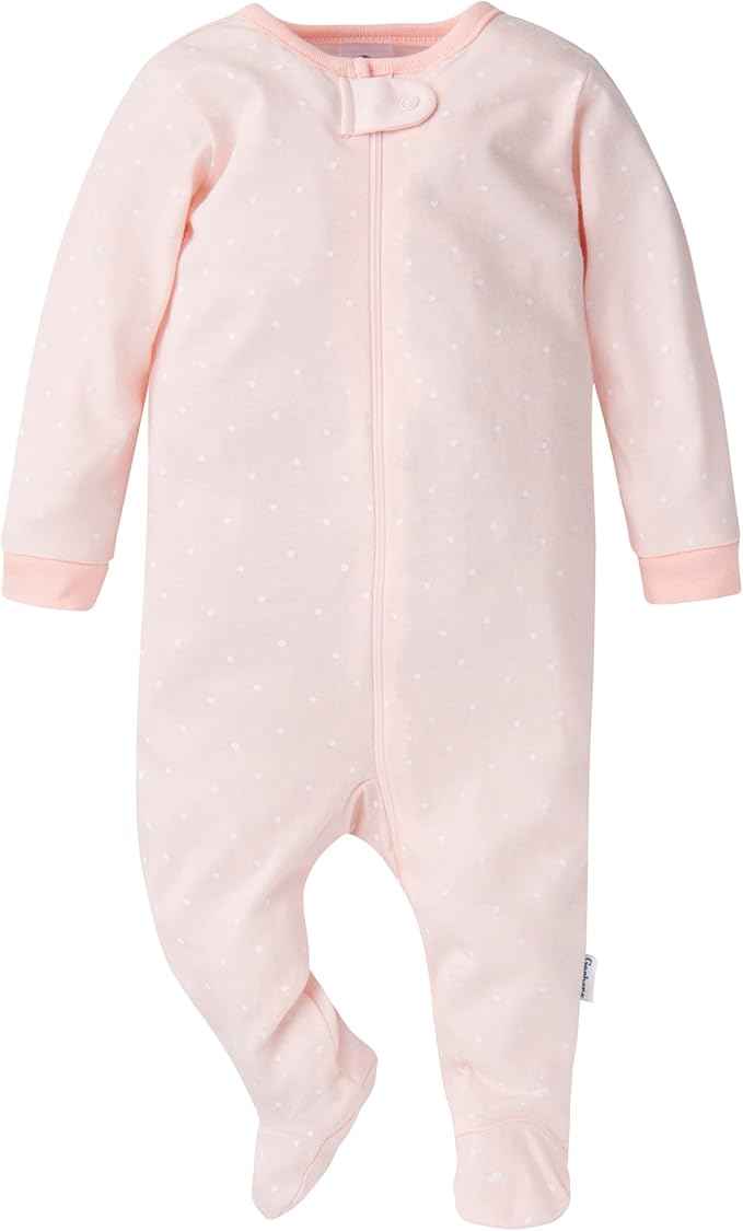 Gerber Baby Girls 4-Pack Sleep 'N Play Footie - Image 5