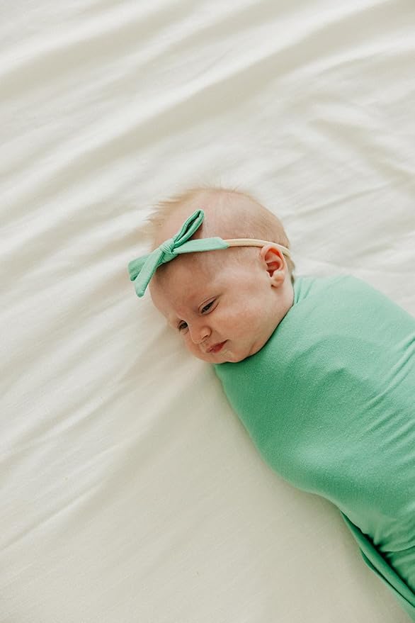 Copper Pearl Baby Swaddle Blanket - Premium Knit Baby Blanket, Large Soft Stretchy Receiving Blankets for Baby Boy and Girl, Swaddles for Newborn, Infant, and Toddler (Leif)
