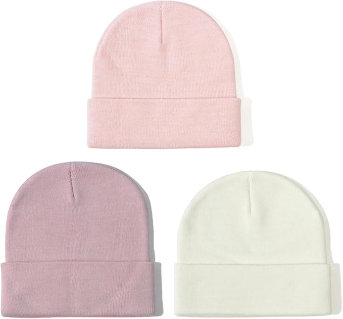 Baby Hats and Mittens Set Infant Toddler Beanie Cap Newborn Gloves - Image 2