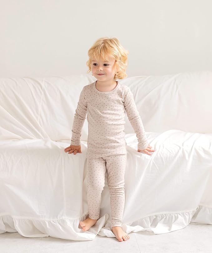 AVAUMA Baby Boys Girls Pajama Set 6M-7T Kids Cute Toddler Snug fit Pattern - Image 2