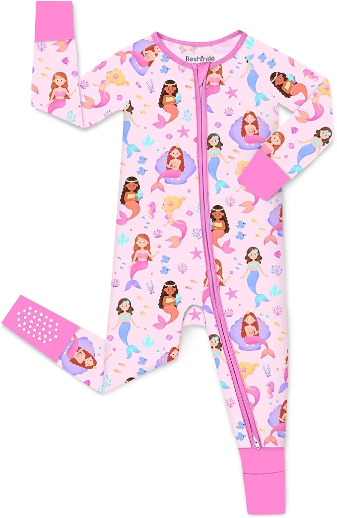 babee Reshinee Viscose Derived from Bamboo Baby Footie Pajamas Convertible by babeeReshinee