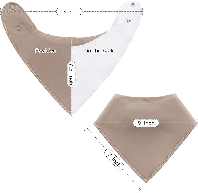 Little Tots Baby Bandana Drool Bibs - Image 3
