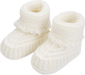 Baby Booties, Newborn Walking Shoes, Infant Hand Crochet Knit Cotton Sock by Unknown