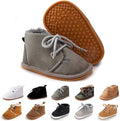 Baby Boys Girls Booties Fleece Anti-Slip Soft Sole Boots Toddler First Walker by AKINGIO