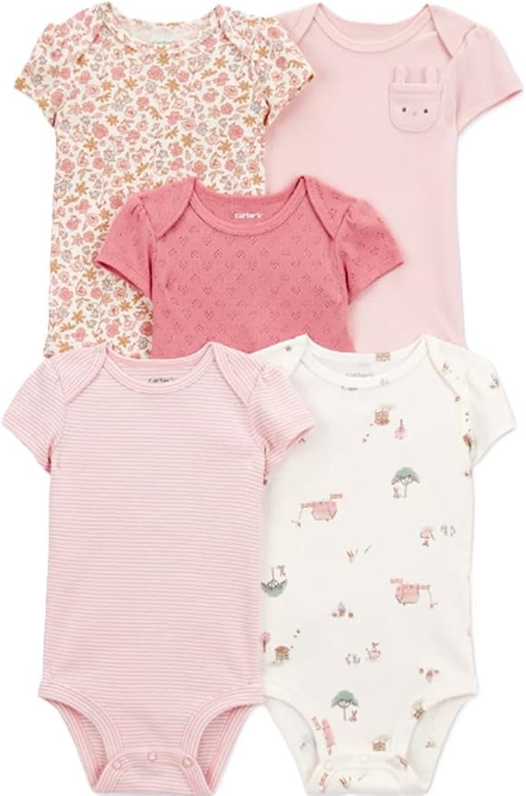 Carter's baby-girls Multi-pk Bodysuits 126g330 by Carters