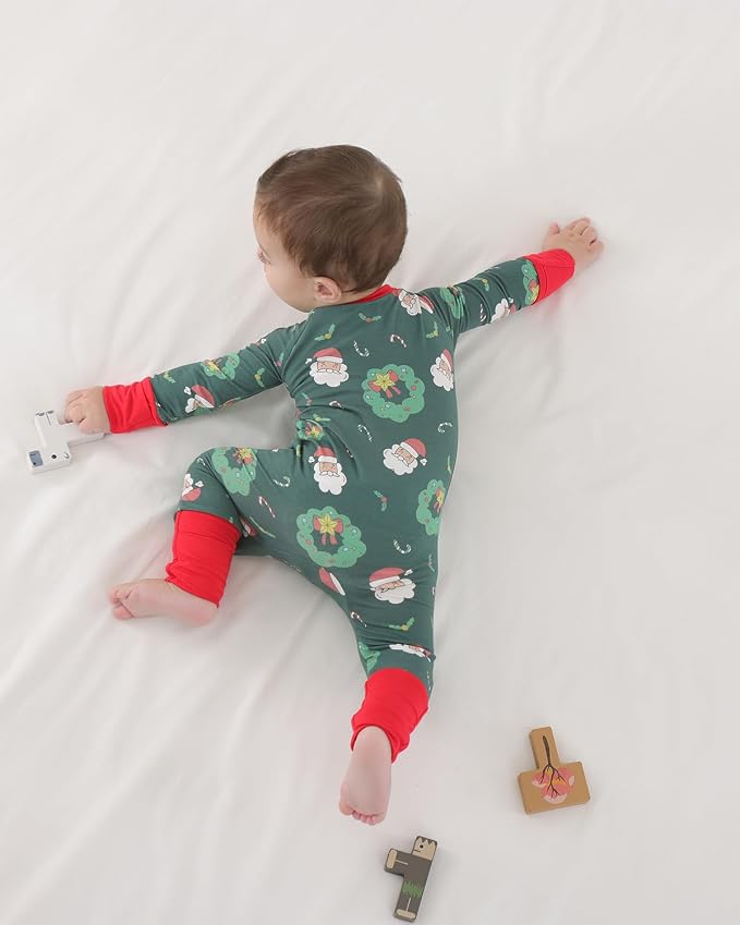 GUISBY Baby Footless Pajamas, Rayon of Bamboo, NB-2T | Rayon of bamboo softness - Image 7
